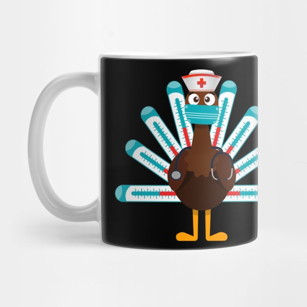 Thanksgiving nurse turkey by Flipodesigner